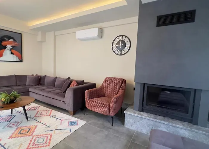 Lueks Versace Villasi, Sauna, Jakuzi, Hamam, Yuezme Havuzu Ve Barbekue Alani Фетхие